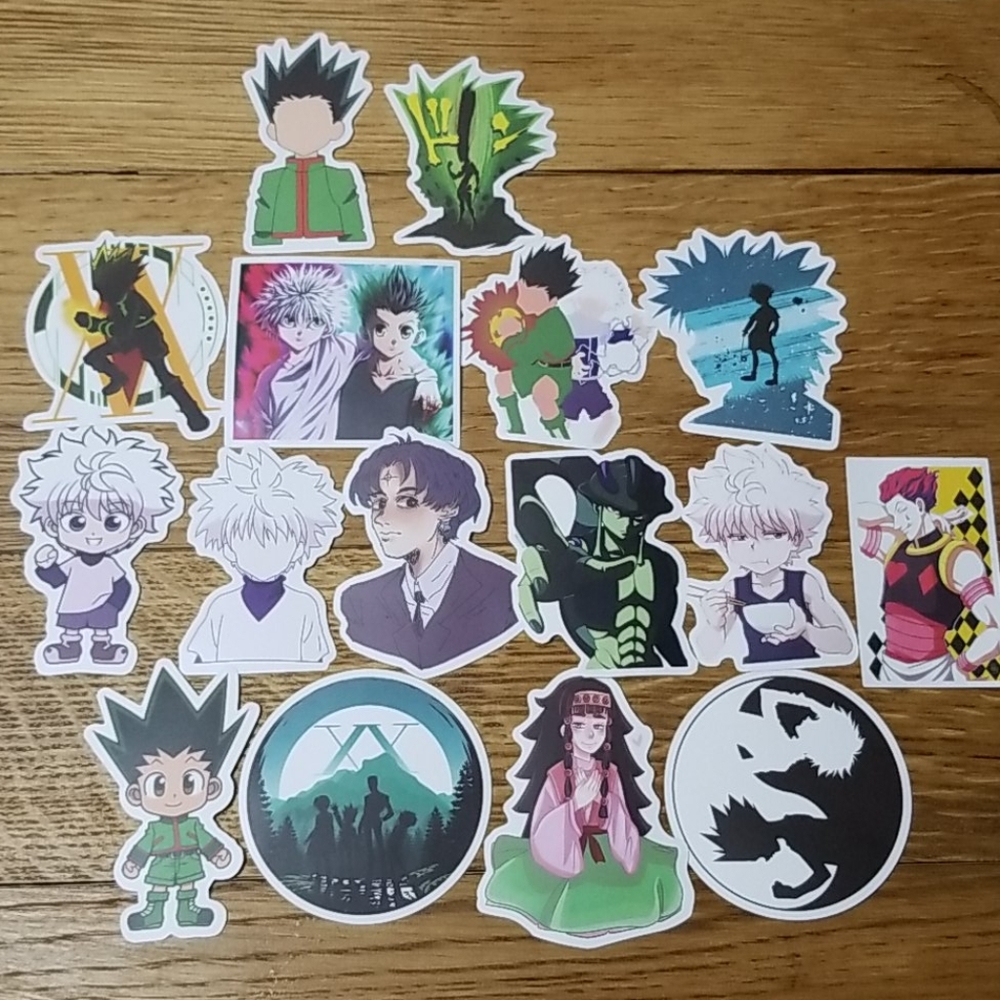 NWOT Hunter X Hunter Stickers
